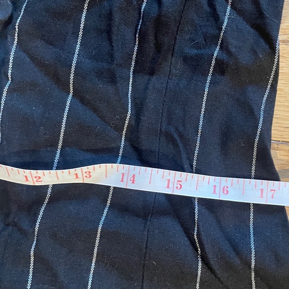 Brand New LITTLE LIES PINSTRIPE HALTER NECK JUMPSUIT - Picture 13 of 13